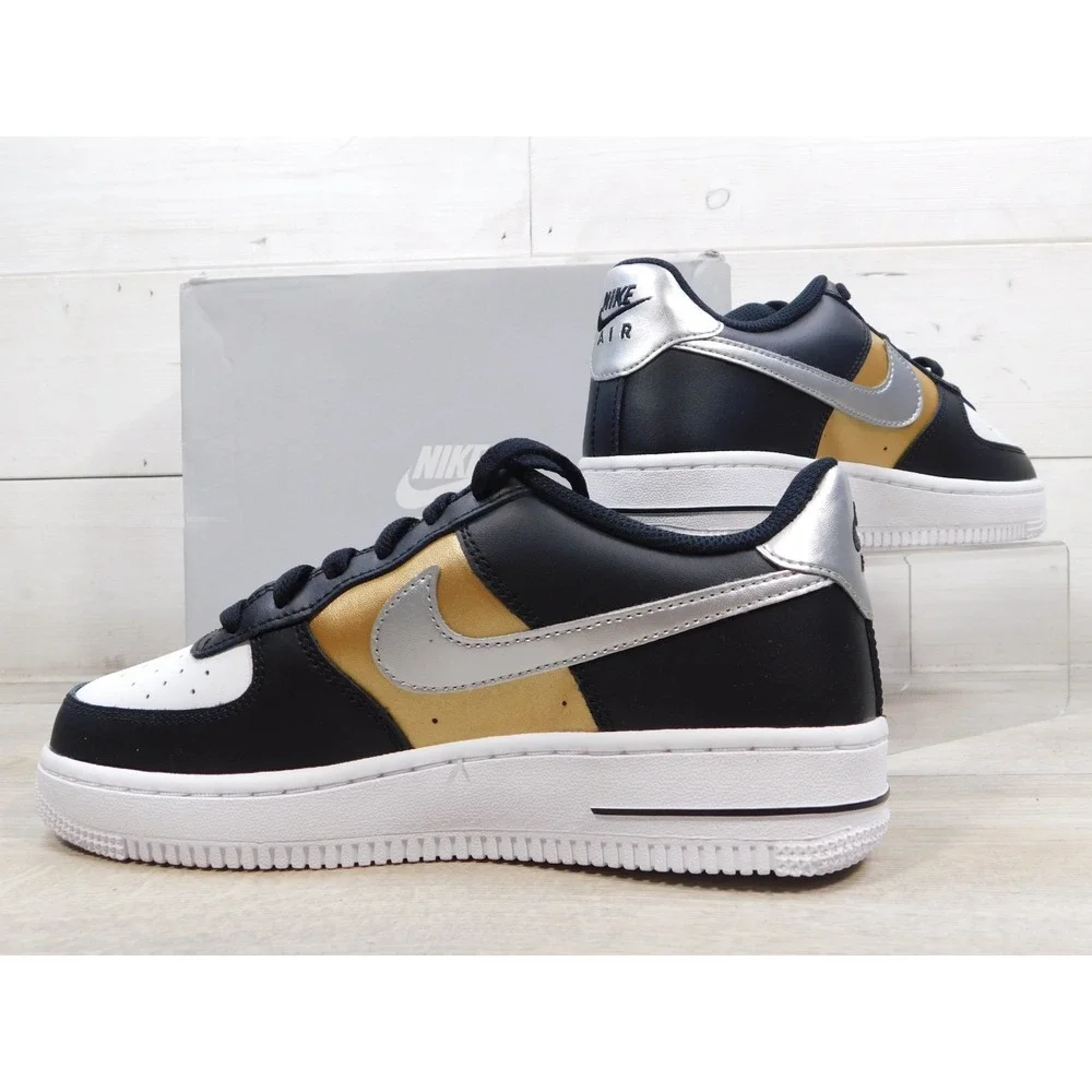 Nike Air Force 1 Low Leather Sneakers Youth 5Y Womens 6.5 Shoes HV0937-010 AF1